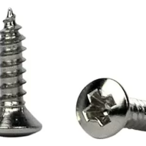 PARAFUSO DOLPHIN 3MM X 12MM P/ESCUDO NIQUELADO