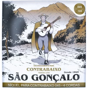 ENCORDOAMENTO SÃO GONÇALO CONTRA BAIXO 4 CORDAS 045