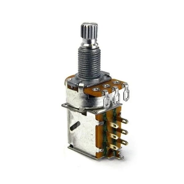 POTENCIÔMETRO RONSANI LINEAR B500K PUSH PULL 18MM