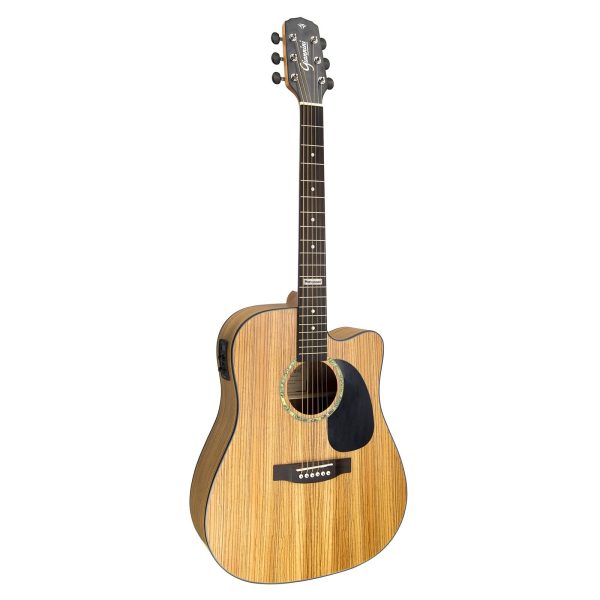 VIOLÃO GIANNINI AÇO ELÉTRICO FOLK GF1D CEQ ZW